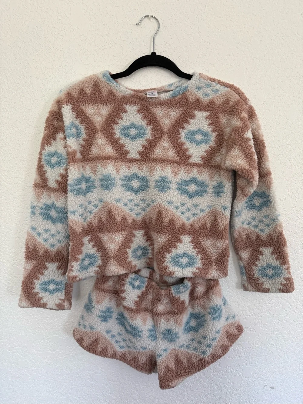 Sugar & Jade Cozy Fleece Pajama Set | Girls Size 10